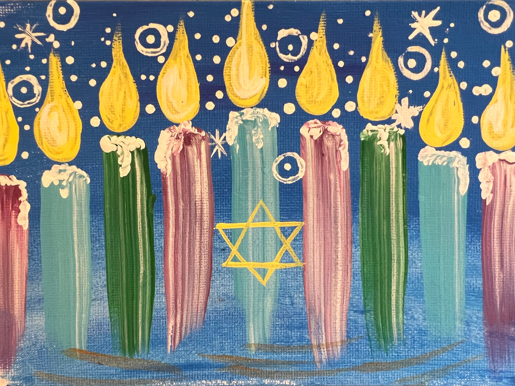 Hanukkah Festival Of Lights Cards