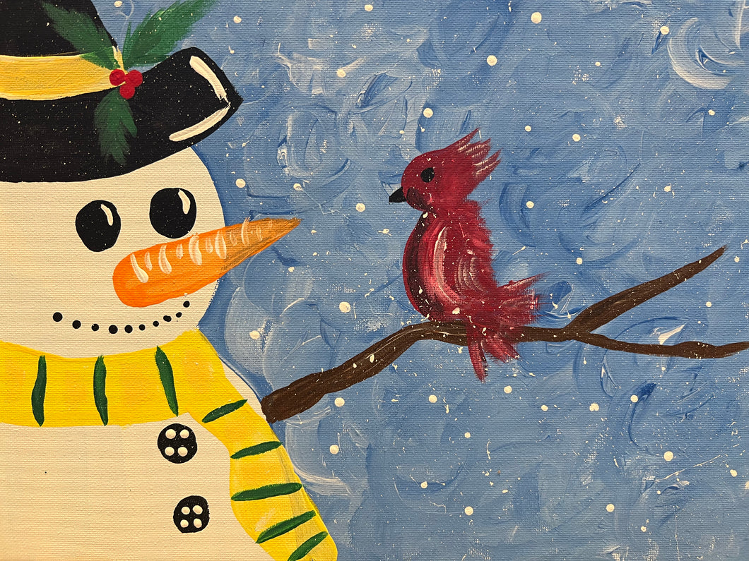 Snowman and Bird Cards